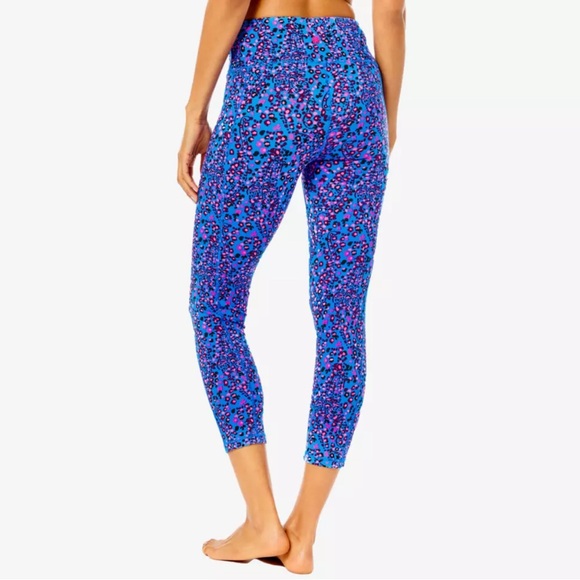 Lilly Pulitzer Luxletic Weekender High Rise Midi Leggings XS - Picture 6 of 7